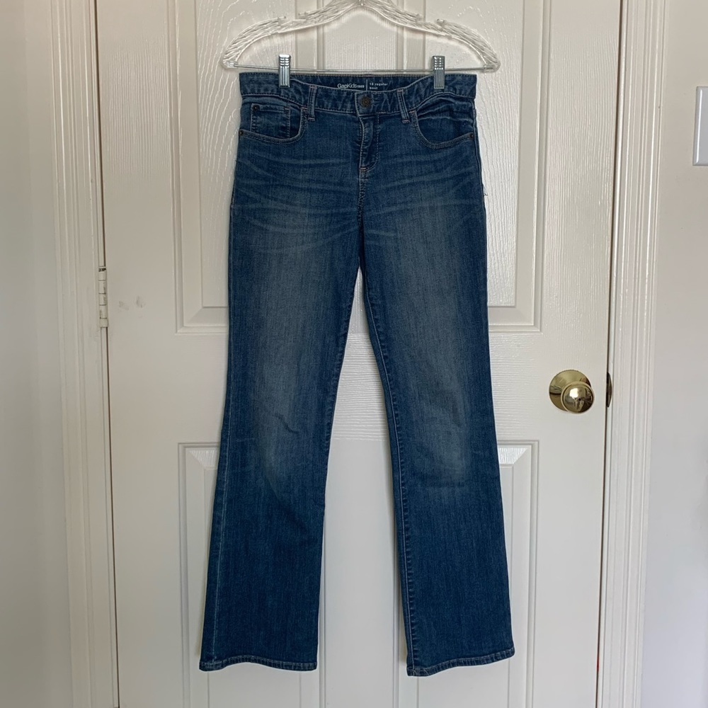Gapkids bootcut medium wash jeans
